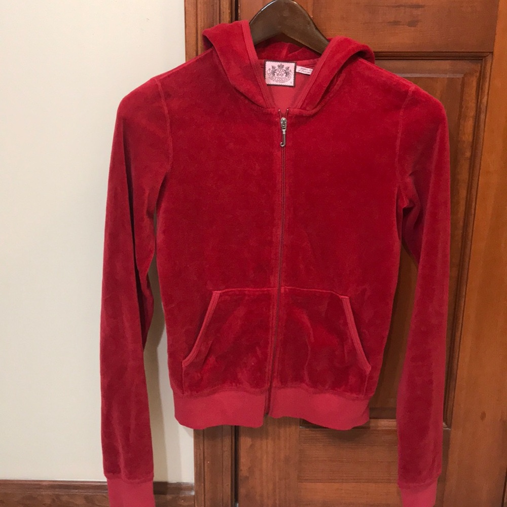 Juicy Couture velour track jacket